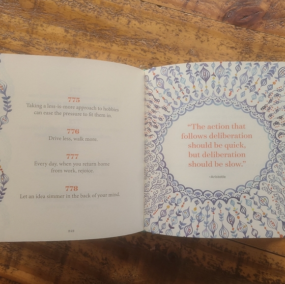 🌈1001 WAYS TO SLOW DOWN book - Picture 3 of 4